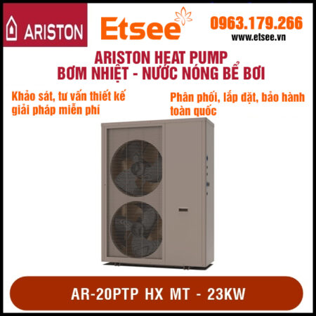 AR-20PTP HX MT – 23kw – Bơm nhiệt Heat pump Ariston