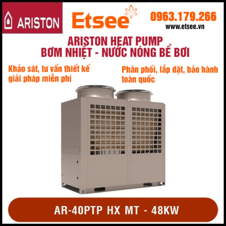 AR-40PTP HX MT – 23kw – Bơm nhiệt Heat pump Ariston