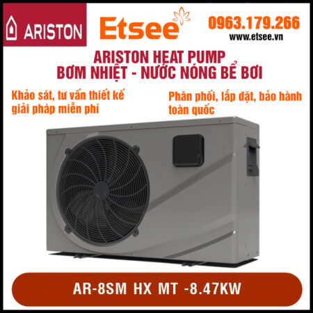AR-8SM HX MT-8.47kw-heat pump Bể bơi