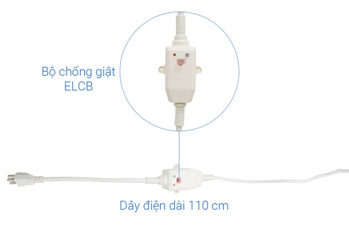 Bộ chống giật bình nóng lạnh Ariston 30 lít AN2 30 TOP Wifi