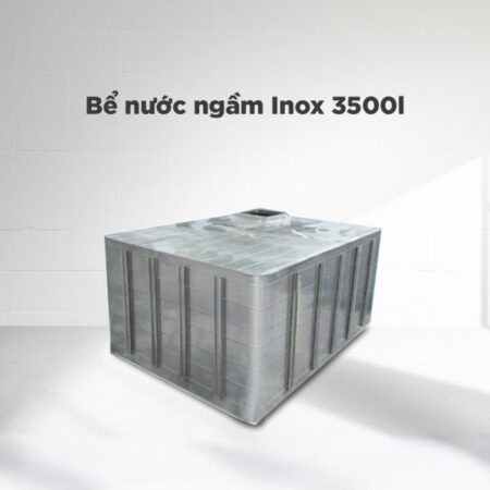Bể nước ngầm Inox 3500l